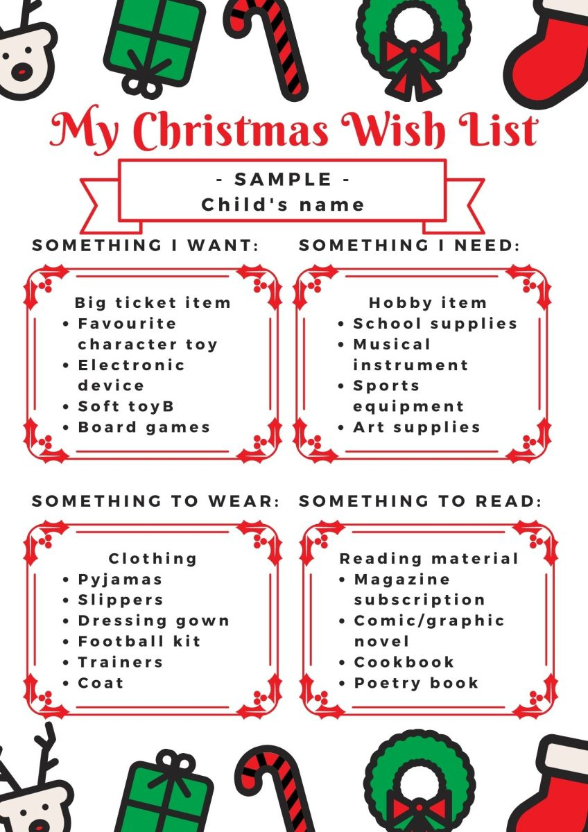 Something You Want, Something You Need - Free Xmas Gift Rule Printable within Something You Want Something You Need Printable