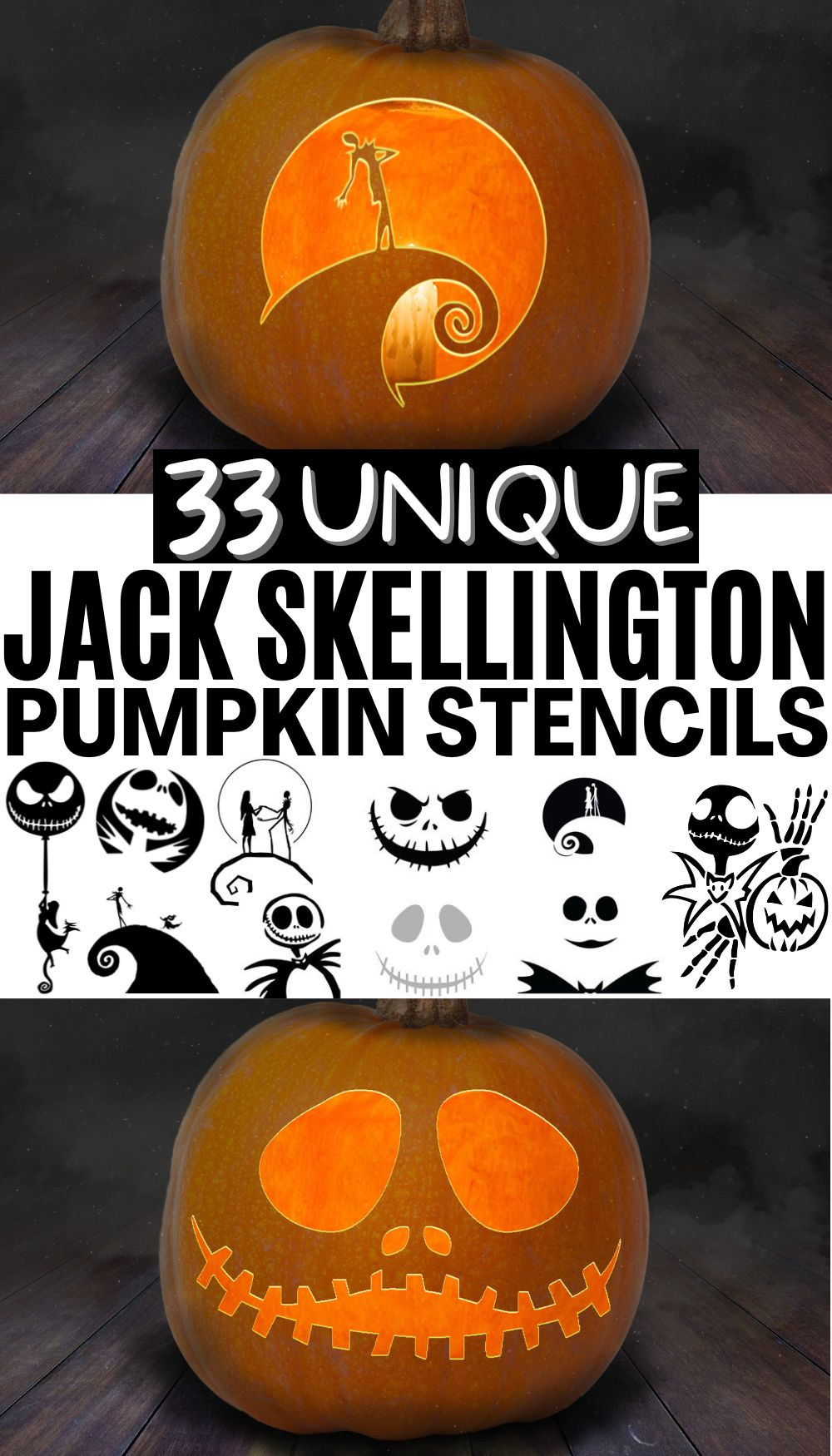 The Best Jack Skellington Pumpkin Carving And Painting Printables intended for Free Printable Jack Skellington Pumpkin Stencil