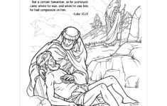 The Good Samaritan Coloring Page – Printable throughout Printable Good Samaritan Activity Sheets