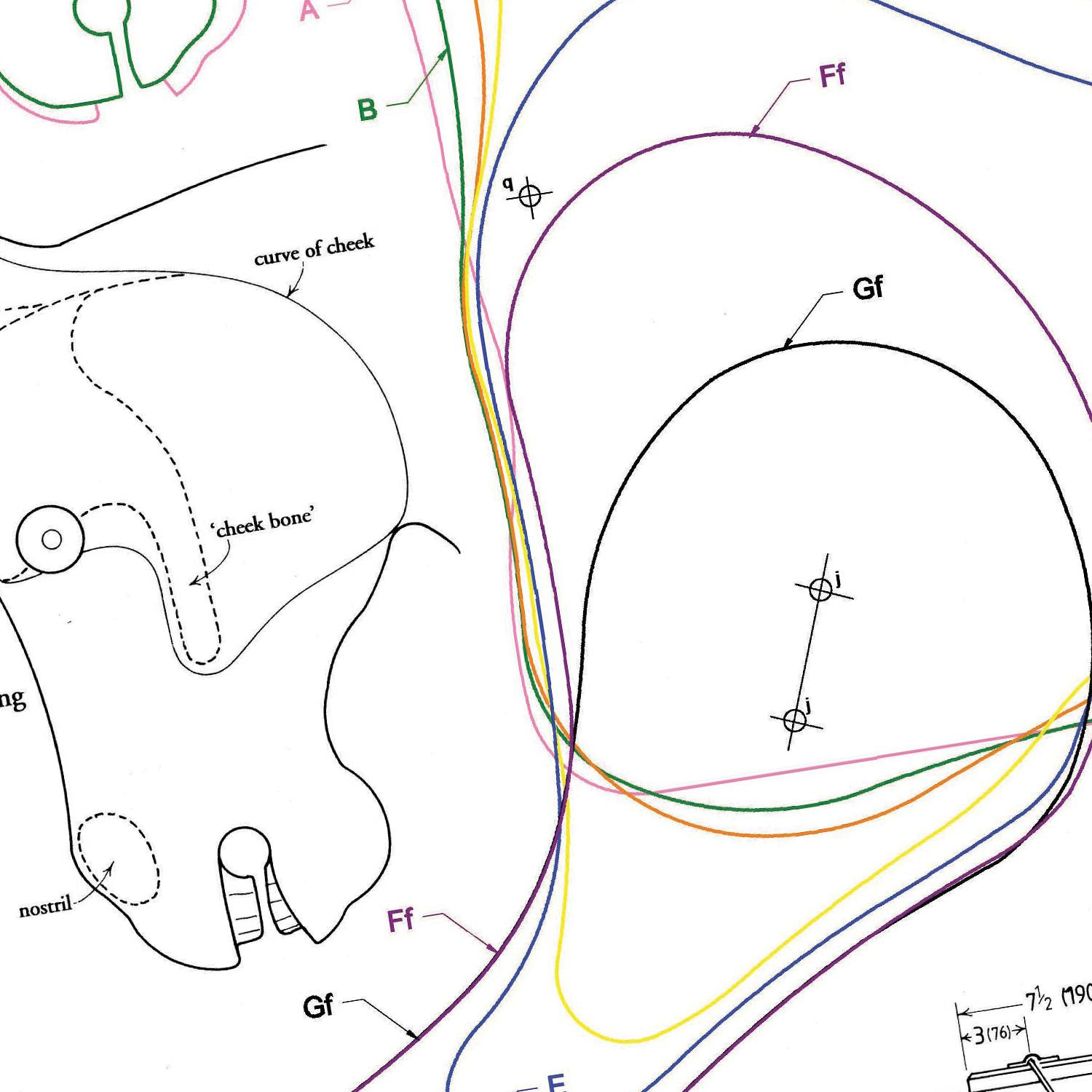 The Rocking Horse Shop | Medium Size Laminated Rocking Horse Plan 129 for Printable Free Rocking Horse Plans