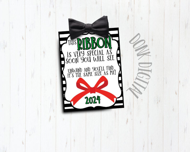 Ribbon Height Poem Free Printable 2025