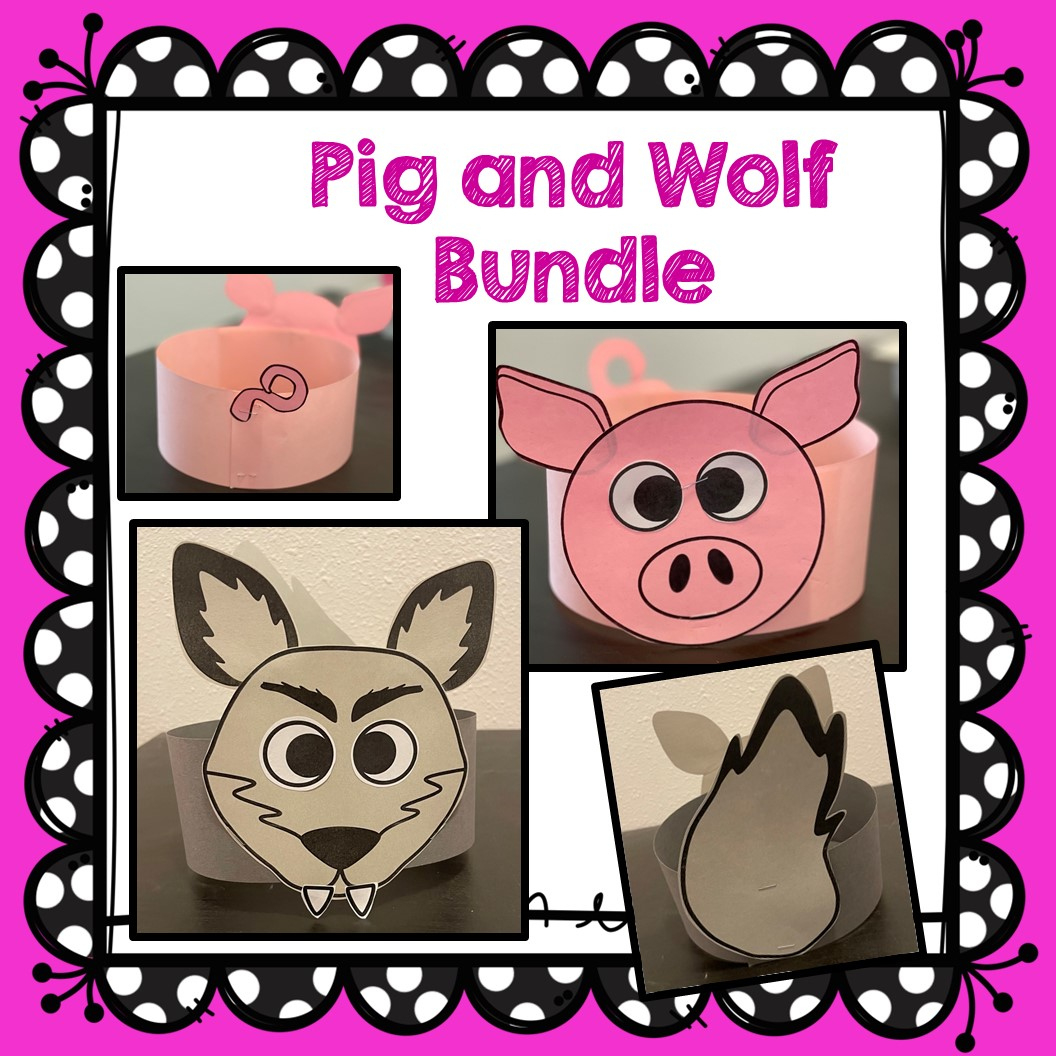 Three Little Pigs Craft | Madeteachers throughout Printable Three Little Pigs Craft