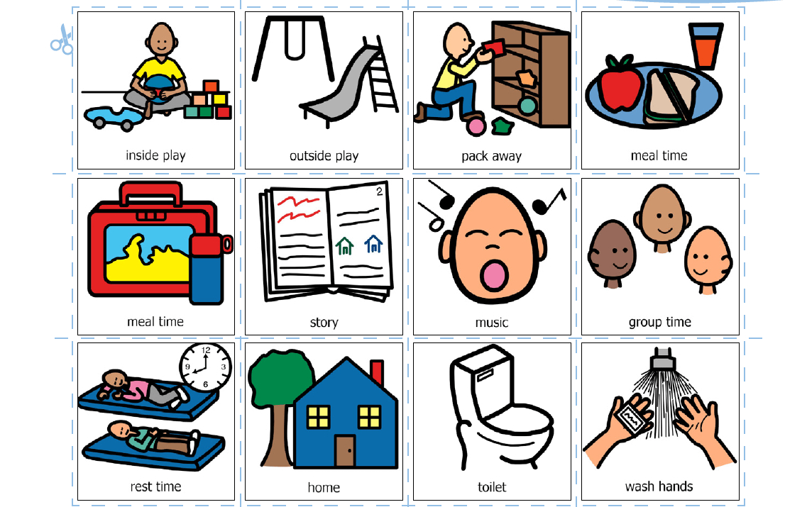 Top 5 Visuals Archives - Autism Queensland – Resource Hub within Free Autism Pecs Printables