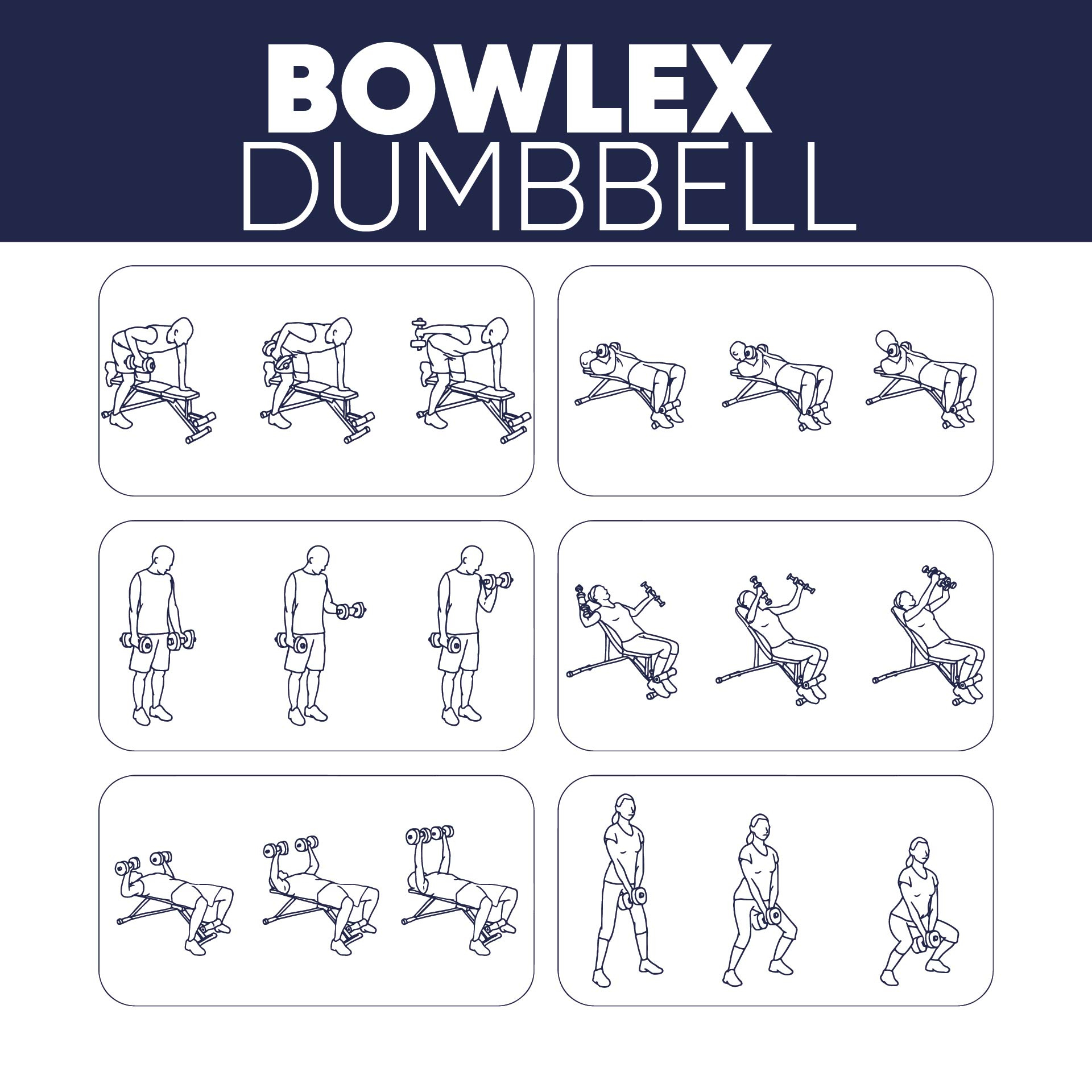Total Dumbbell Workout Pdf Sale intended for Printable Bowflex Workout Chart Free Download