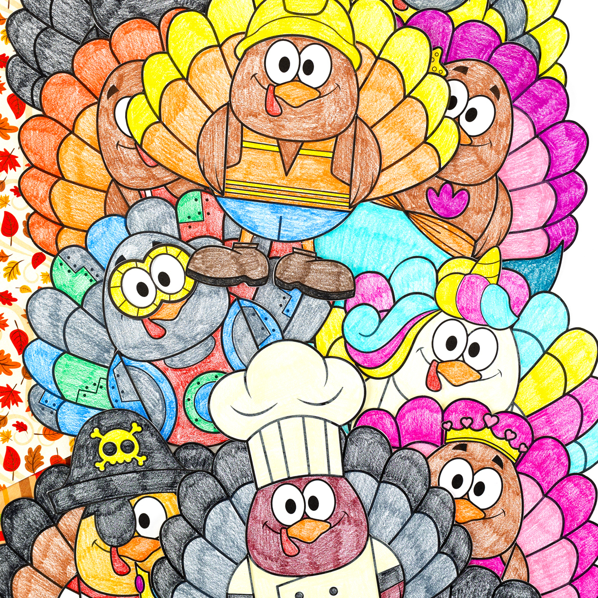 Turkey Disguise Template (Free Printable) - Fireflies And Mud Pies for Turkey Disguise Project Free Printable