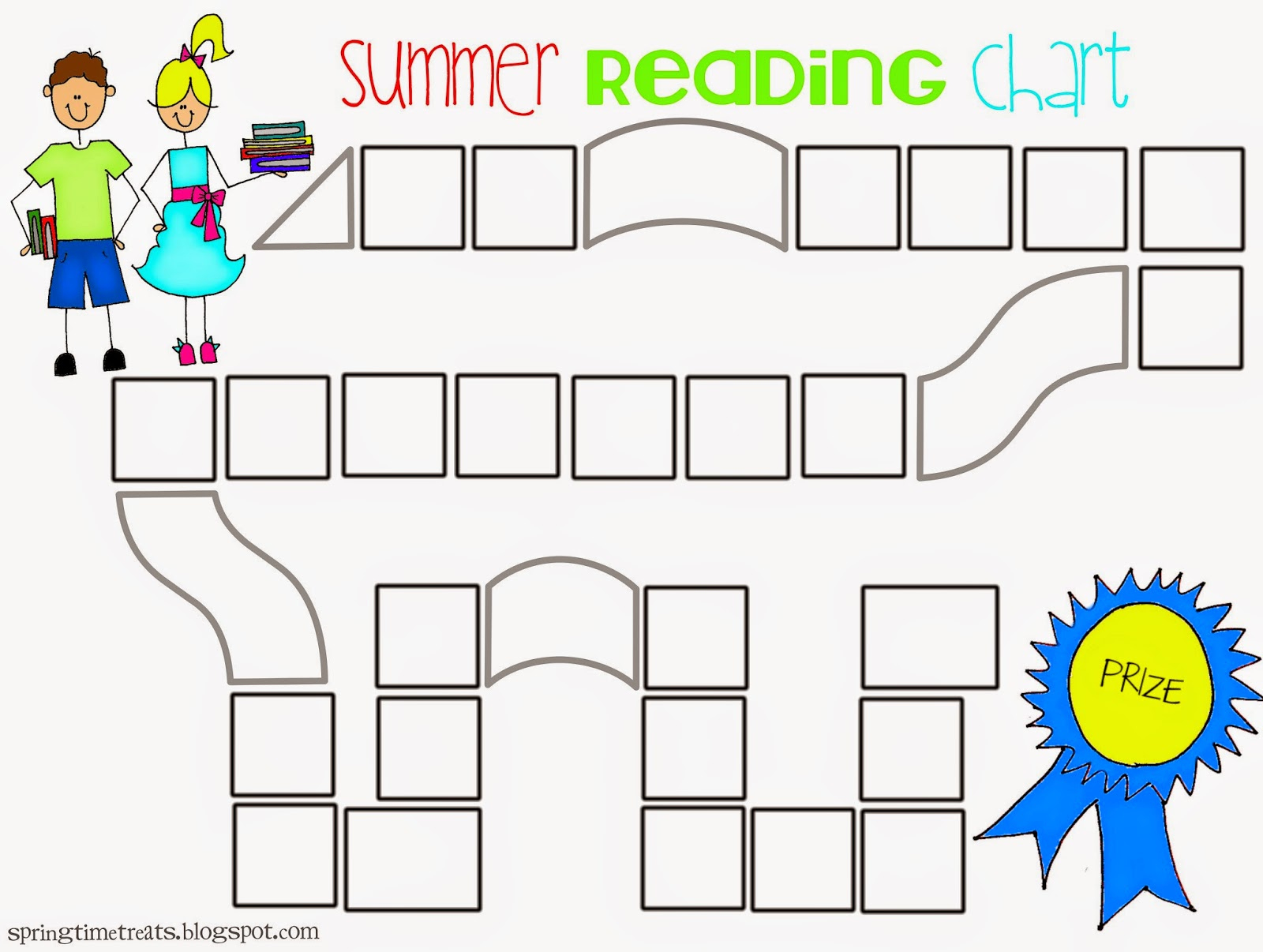 Updated Reading Chart - Free Printable. | Spring Time Doodles within Free Reading Chart Printable