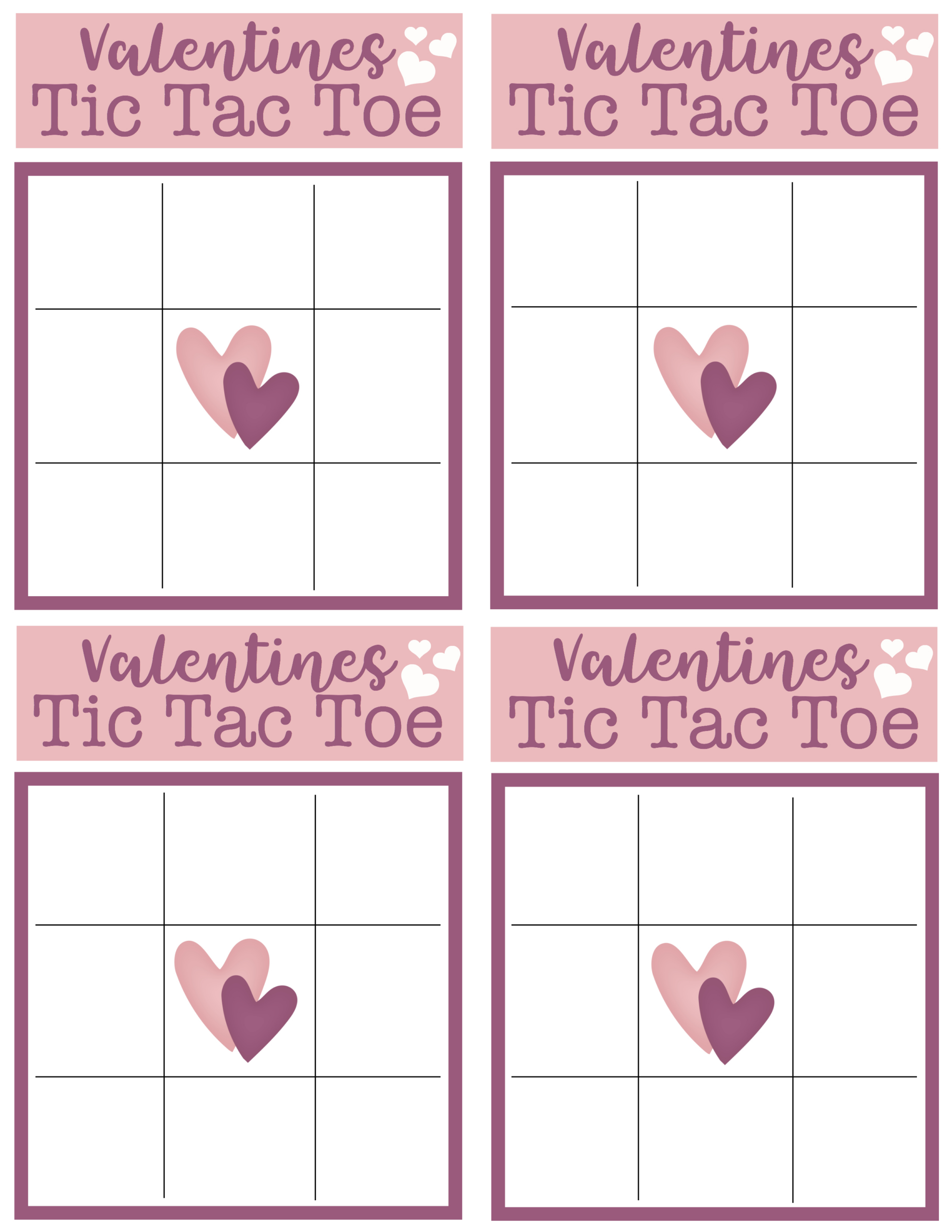 Valentines Tic Tac Toe Printable | Simply Being Mommy within Valentine Tic Tac Toe Free Printable