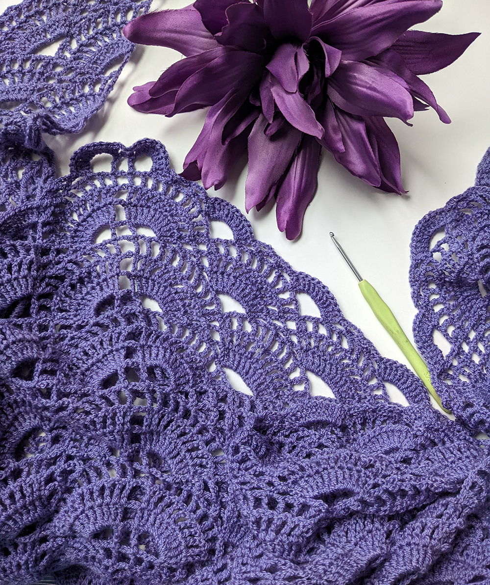 Virus Crochet Shawl Pattern - Craft-Mart in Free Printable Crochet Virus Shawl Pattern