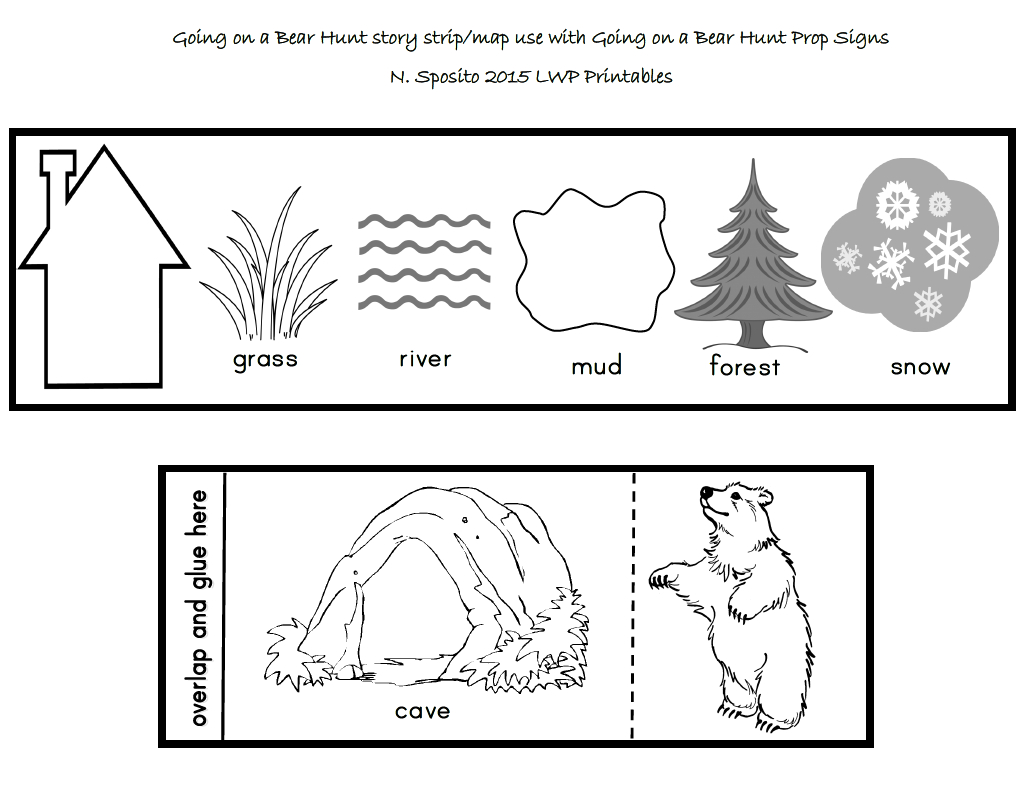 We&amp;#039;Re Going On A Bear Hunt Book, Games And Activities – English within Printable We&amp;#039;Re Going On A Bear Hunt