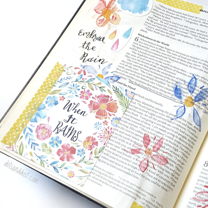 Free Printables For Bible Journaling