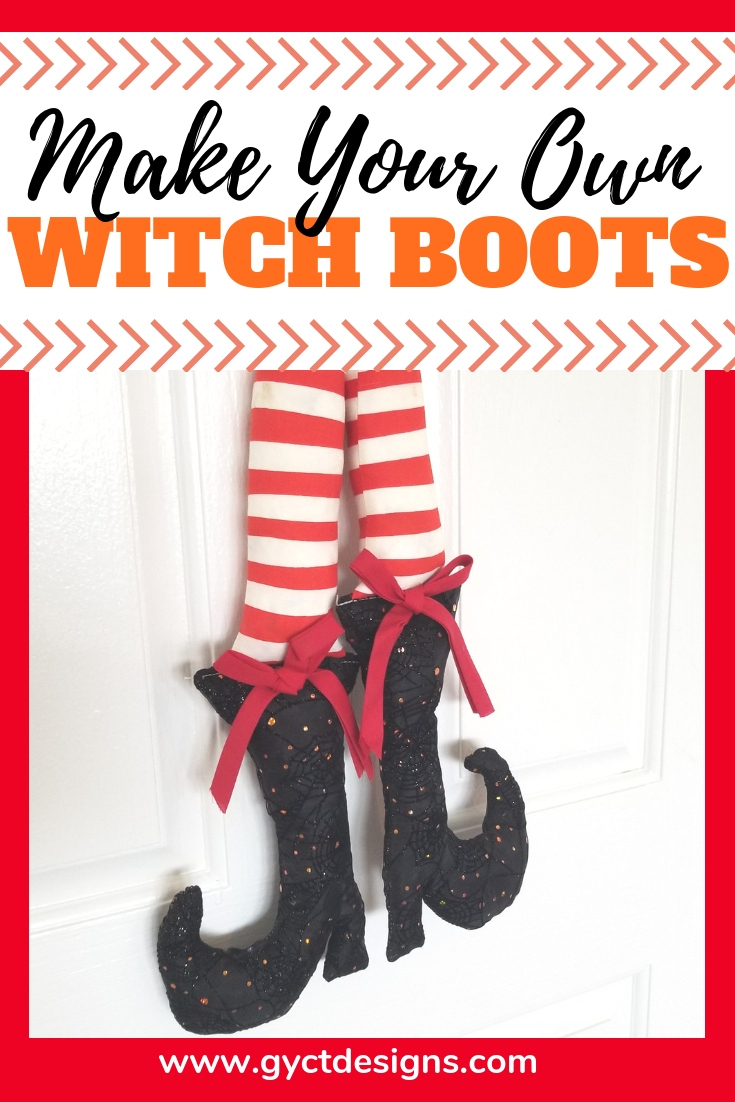 Witch Shoe Template And Tutorial | Sew Simple Home with regard to Printable Witch Shoe Template