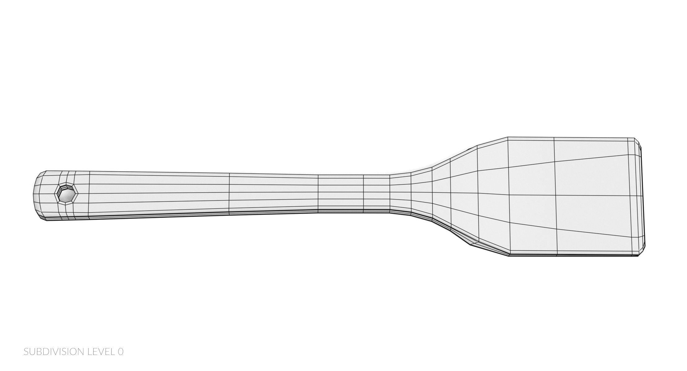 Wooden Spatula 3D Model $19 - .3Ds .Blend .Dae .Obj .Fbx - Free3D inside Printable Wooden Spatula Template