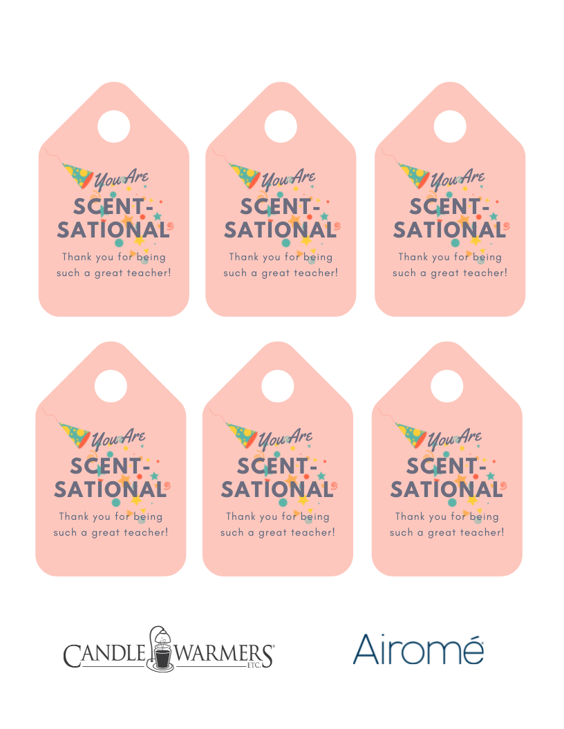 You&amp;#039;Re Scent-Sational&amp;quot; Teacher Gift Idea With Free Printable Gift pertaining to You Are A Scentsational Teacher Free Printable