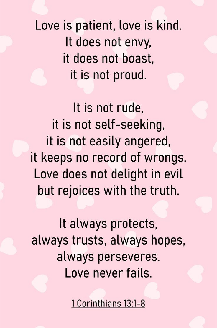 1 Corinthians 13 Bookmark - 10 Free Pdf Printables | Printablee with regard to Printable 1 Corinthians 13