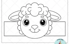 10 Farm Animal Headbands For Fun Crafts & Dramatic Play for Printable Sheep Ears Template