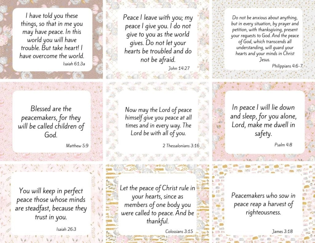 100 Amazing (And Free) Printable Scripture Cards - regarding Free Printable Bible Verses For Encouragement