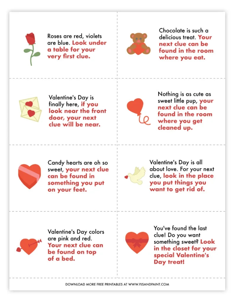 11 Free Printable Valentine&amp;#039;S Day Games And Activities - Pjs And Paint for Free Printable Valentines Games