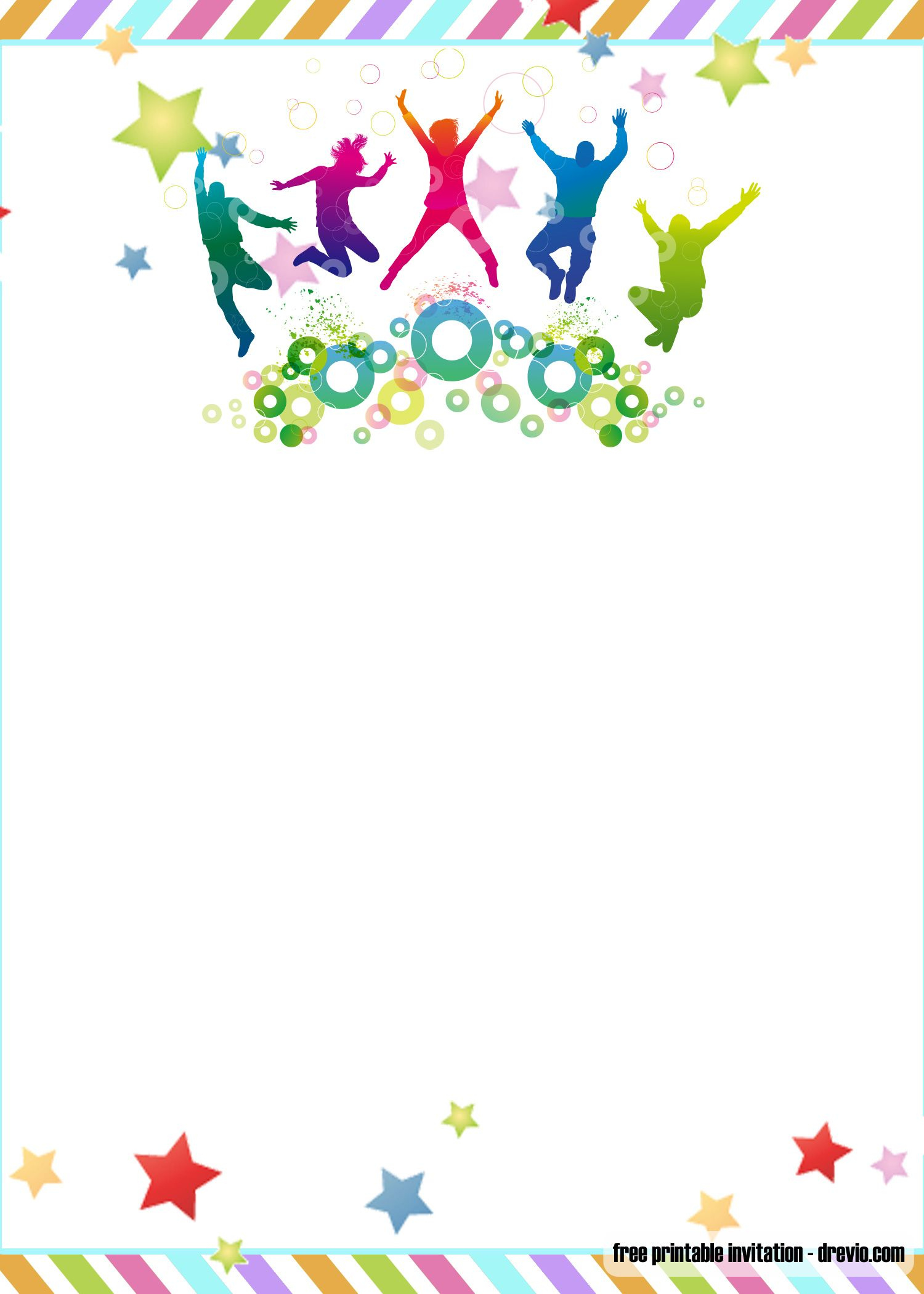 11 Jumphouse Einladung-Ideen | Trampolin Party, Einladungen in Free Printable Trampoline Birthday Party Invitation Template Free