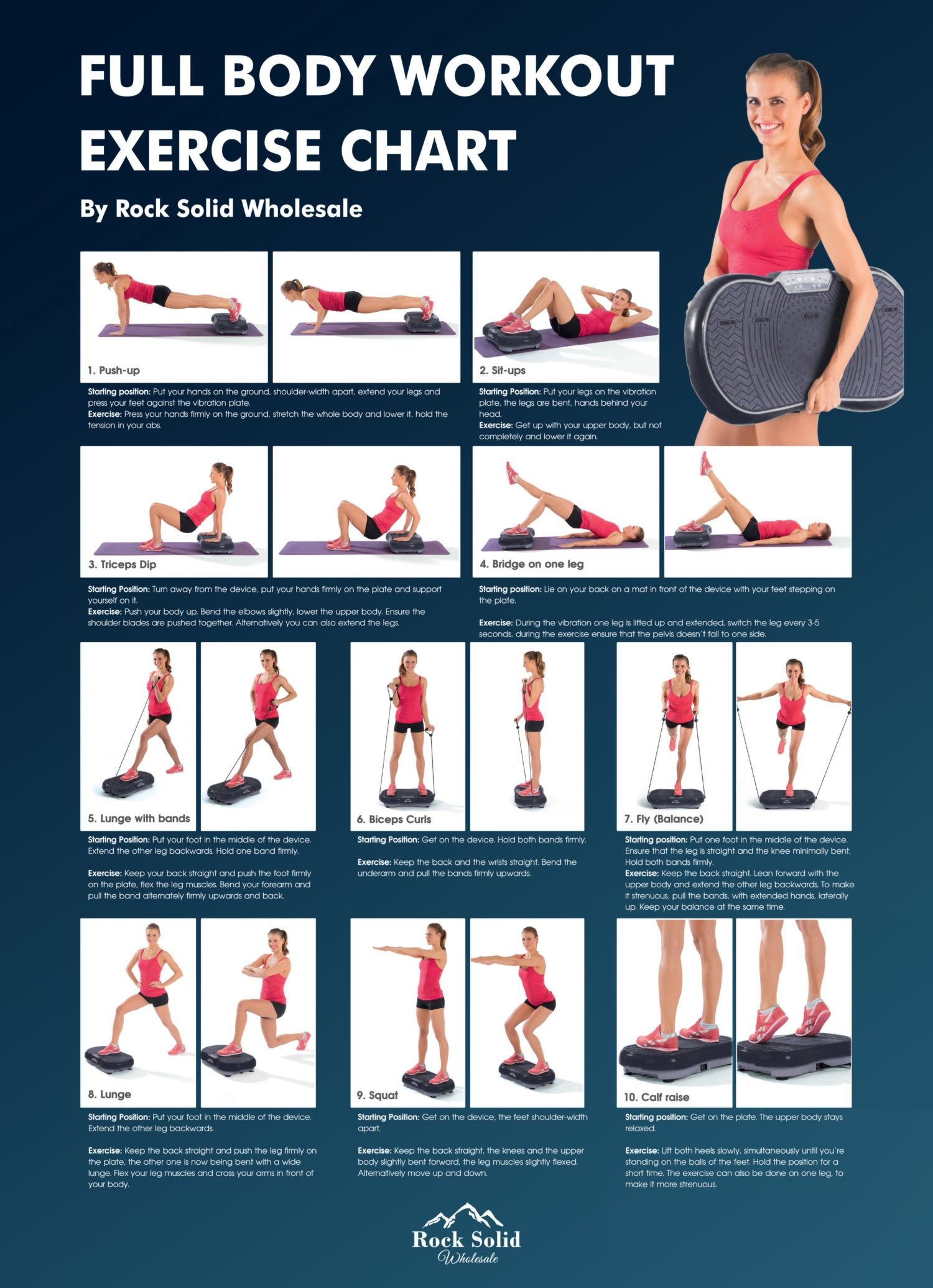 12 Lifepro Ideas | Vibration Exercise, Whole Body Vibration for Printable Free Vibration Plate Exercise Chart