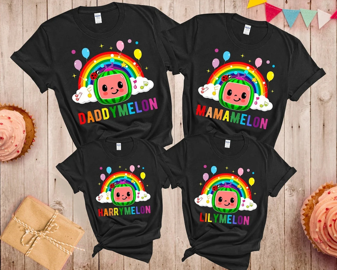 14 Best Cocomelon Birthday Shirts For Kids - Teenavi throughout Printable Cocomelon Birthday Shirt