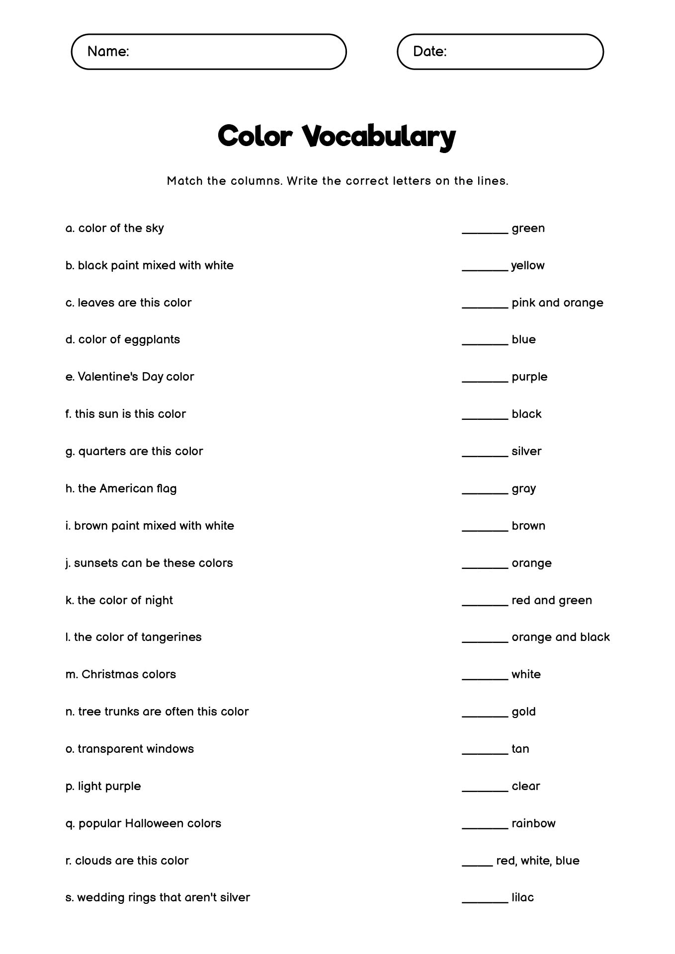 14 Free Printable English Worksheets - Free Pdf At Worksheeto intended for English Speaking Worksheets Printable