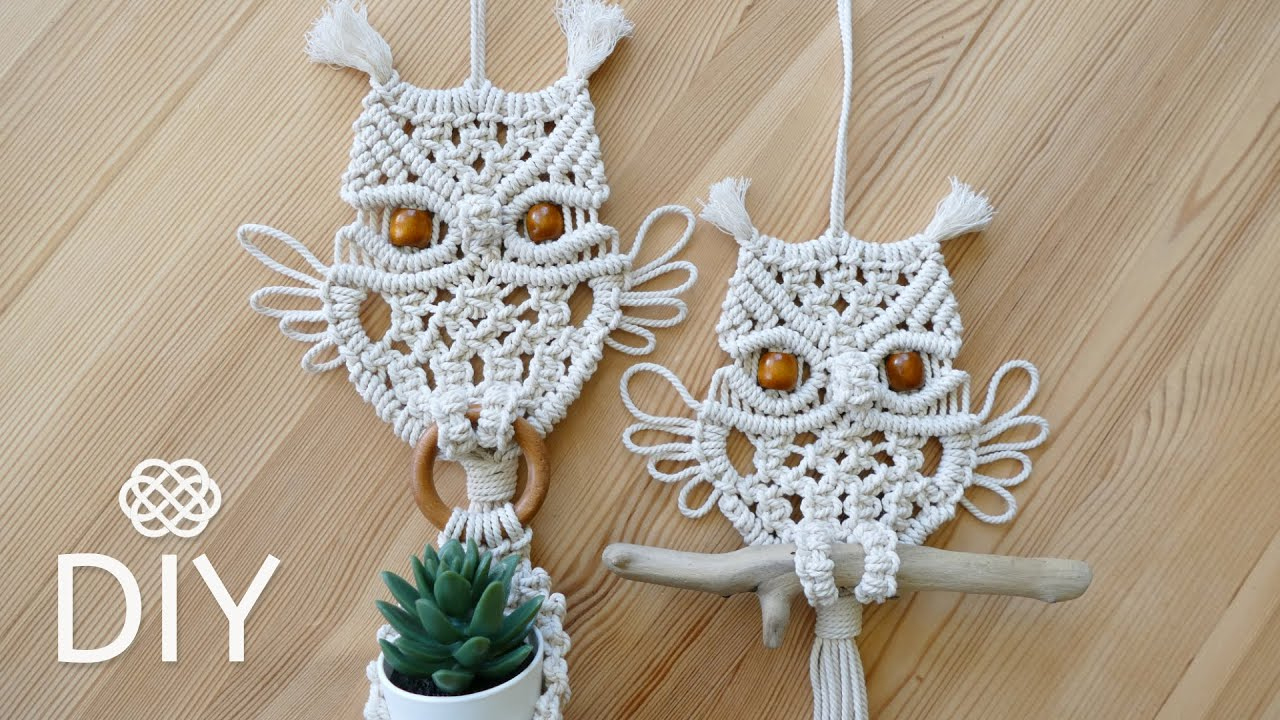 15 Easy Diy Macrame Owl Patterns For Beginners | Macrame For Beginners for Printable Macrame Owl Pattern Free