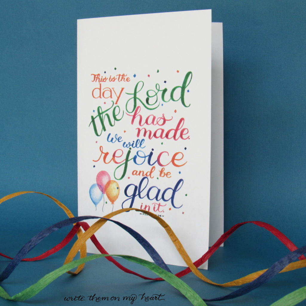 17 Printable Bible Birthday Cards - Write Them On My Heart with Free Christian Printable Cards