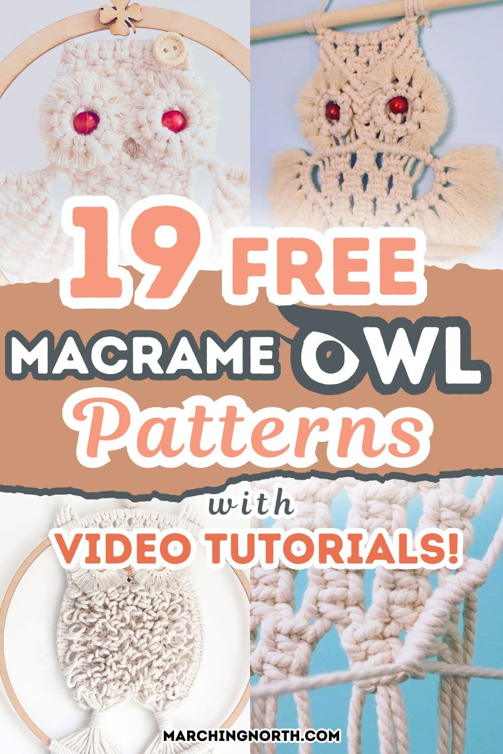 19 Free Macrame Owl Patterns: Easy To Follow Video Tutorials pertaining to Printable Macrame Owl Pattern Free