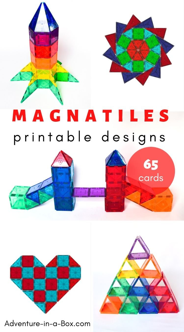 200 Printable Magna Tiles Designs with regard to Free Magna Tile Printables