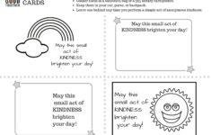 24+ Quick Acts Of Kindness For Families — Doing Good Together™ intended for Free Printable Kindness Notes
