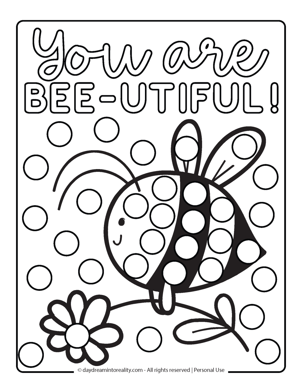 25+ Free Valentine&amp;#039;S Day Dot Marker Pdf Pages ~ Daydream Into Reality for Dot Marker Printables Free