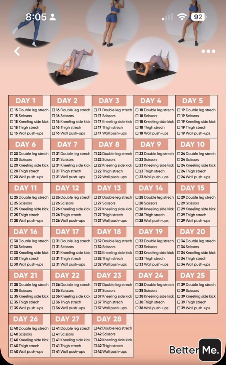 28-Day Wall Pilates Challenge regarding 28 Day Wall Pilates Challenge Free Printable