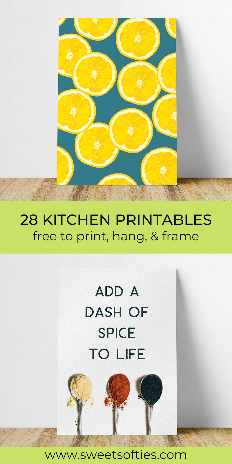 28 Free Kitchen Printables - Sweet Softies throughout Free Kitchen Wall Art Printables
