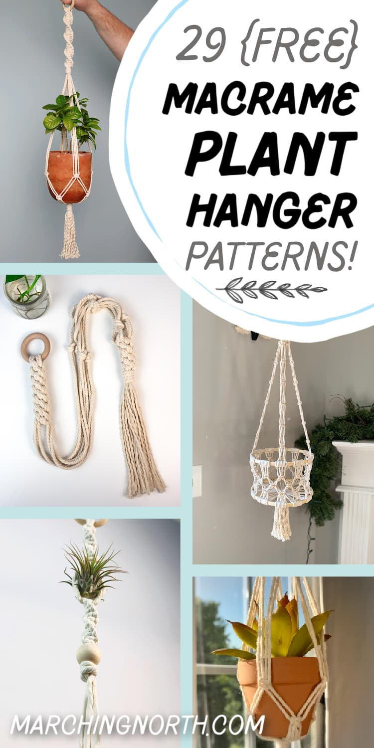 29 Free Step-By-Step Macrame Plant Hanger Patterns (With Tutorials in Printable Free Macrame Plant Hanger Pattern