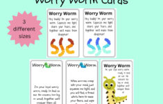 3 Worry Worm Poems Set 2 Printable Tags in Worry Worm Printable Poem Free