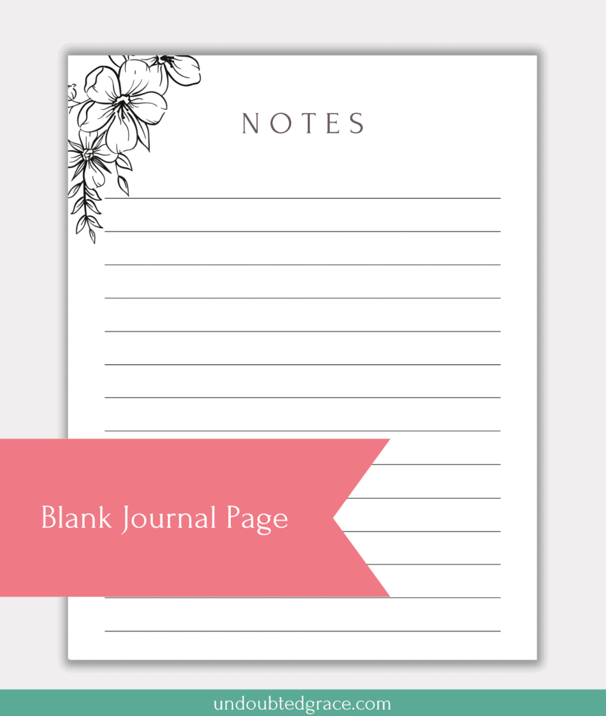 30+ Gorgeous Printable Journal Pages For Planners And Bullet intended for Free Printable Journal Paper