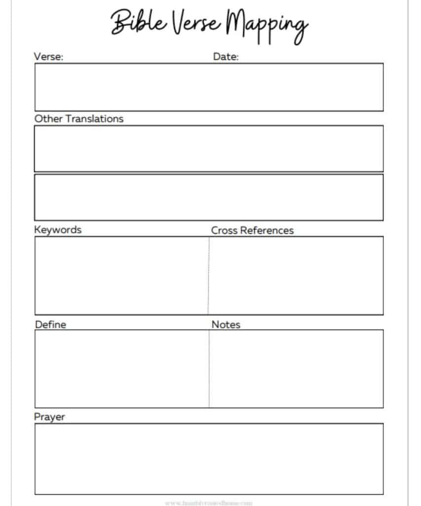 5 Free Printable Bible Study Worksheets For Christian Women! for Free Printable Bible Study For Women