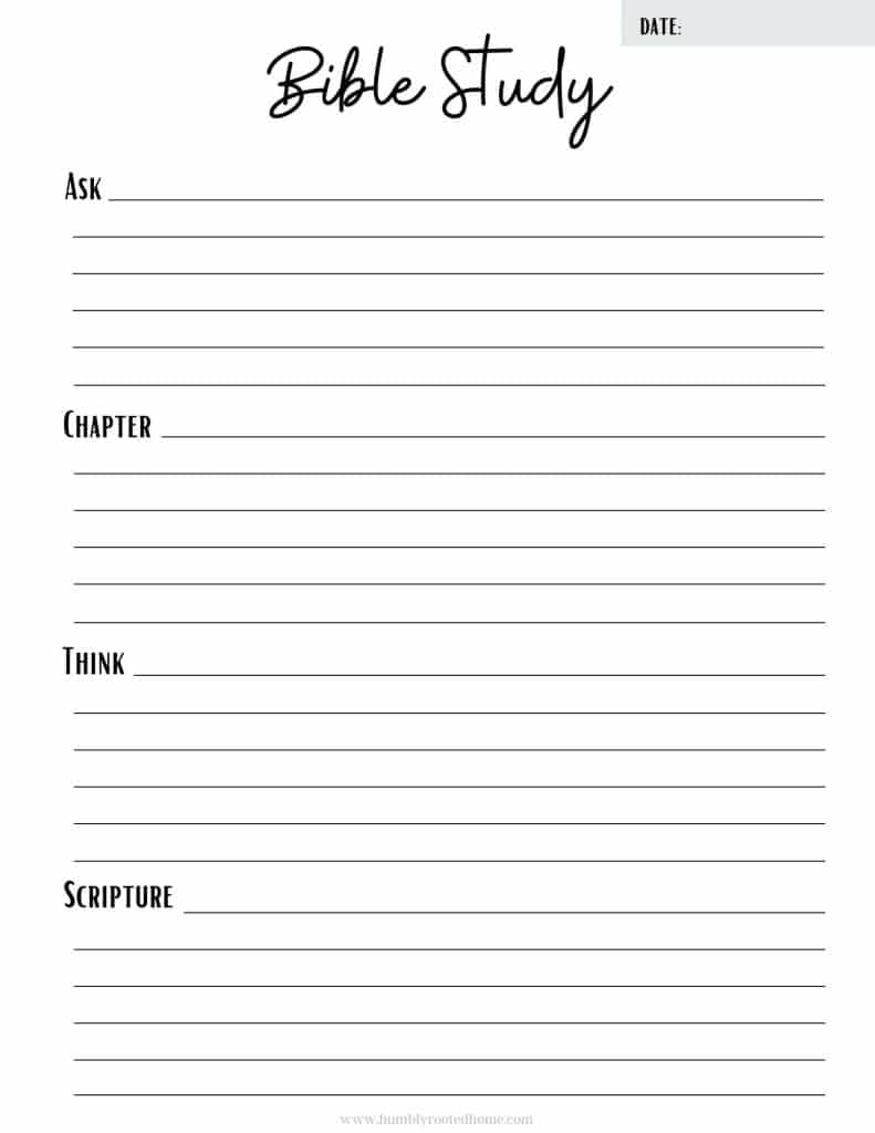 5 Free Printable Bible Study Worksheets For Christian Women! within Free Printable Worksheets For Bible Study