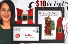5 Way Cool, Dirt Cheap Christmas Diy Decor Ideas On A Dollar Tree Budget! inside Design to the Nines Free Printables