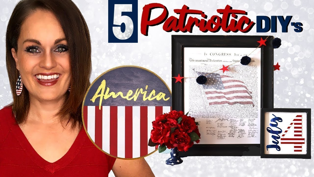 5 Way Cool, Dirt Cheap Patriotic Diy Decor Ideas On A Dollar Tree Budget! regarding Designed To The Nines Free Printables
