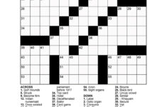 60 Large Print Crossword Puzzles Vol. 2 – Etsy Uk regarding Large Print Crosswords Printable
