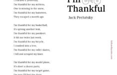 7 Beautiful Thanksgiving Poems For Kids That Are Printable & Free throughout Free Printable Thanksgiving Poems