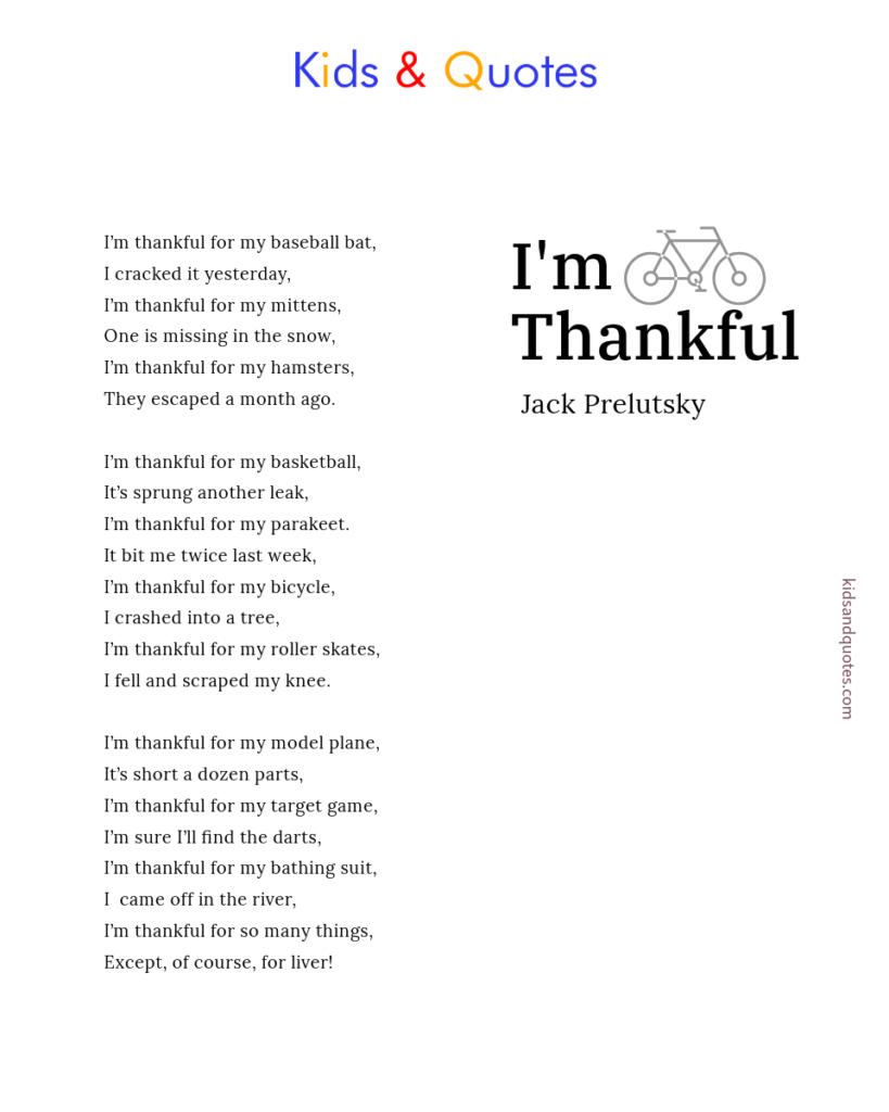 7 Beautiful Thanksgiving Poems For Kids That Are Printable &amp;amp; Free throughout Free Printable Thanksgiving Poems