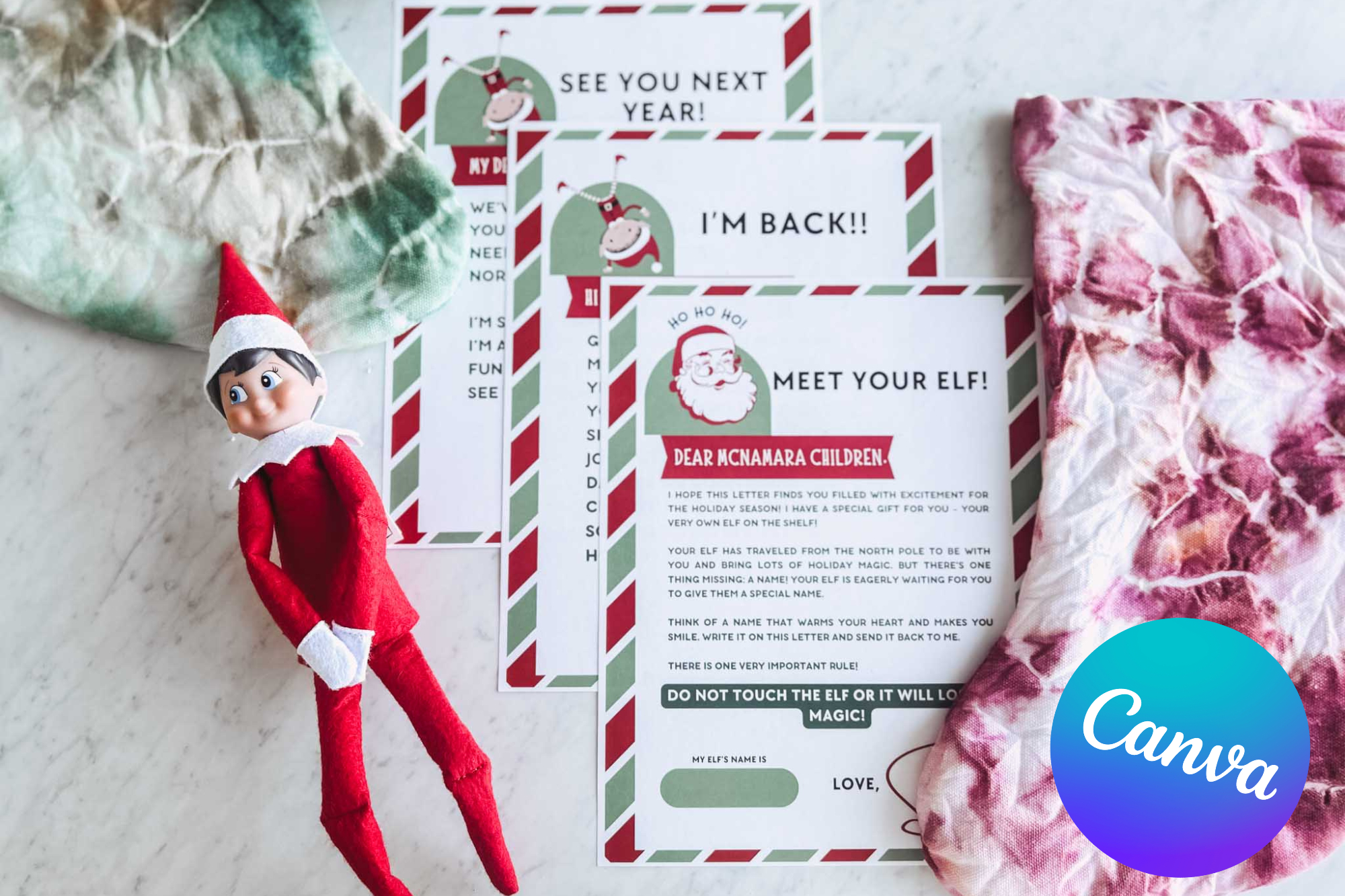 7+ Free Editable Elf On The Shelf Letters And Notes Template with Free Printable Editable Elf On The Shelf Goodbye Letter