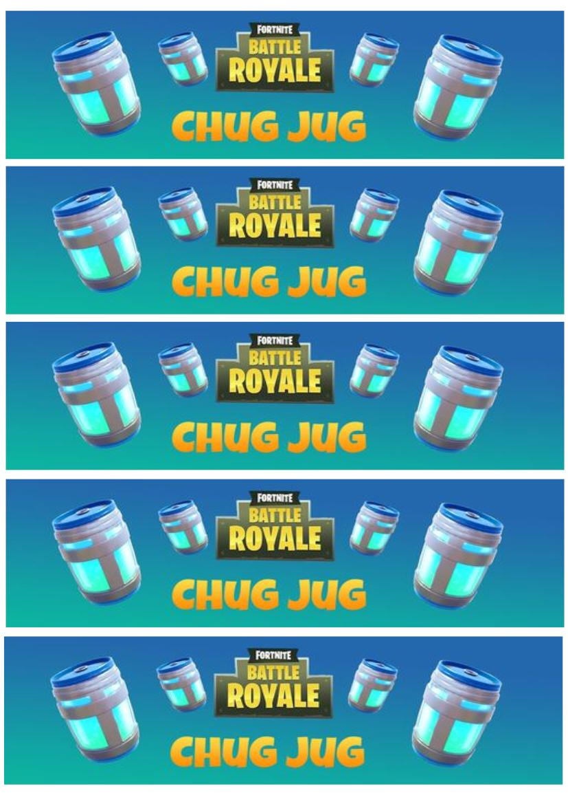 71 Fortnite Party Ideas | Fortnite, Party, Birthday Party regarding Fortnite Chug Jug Printable Free Soda Can
