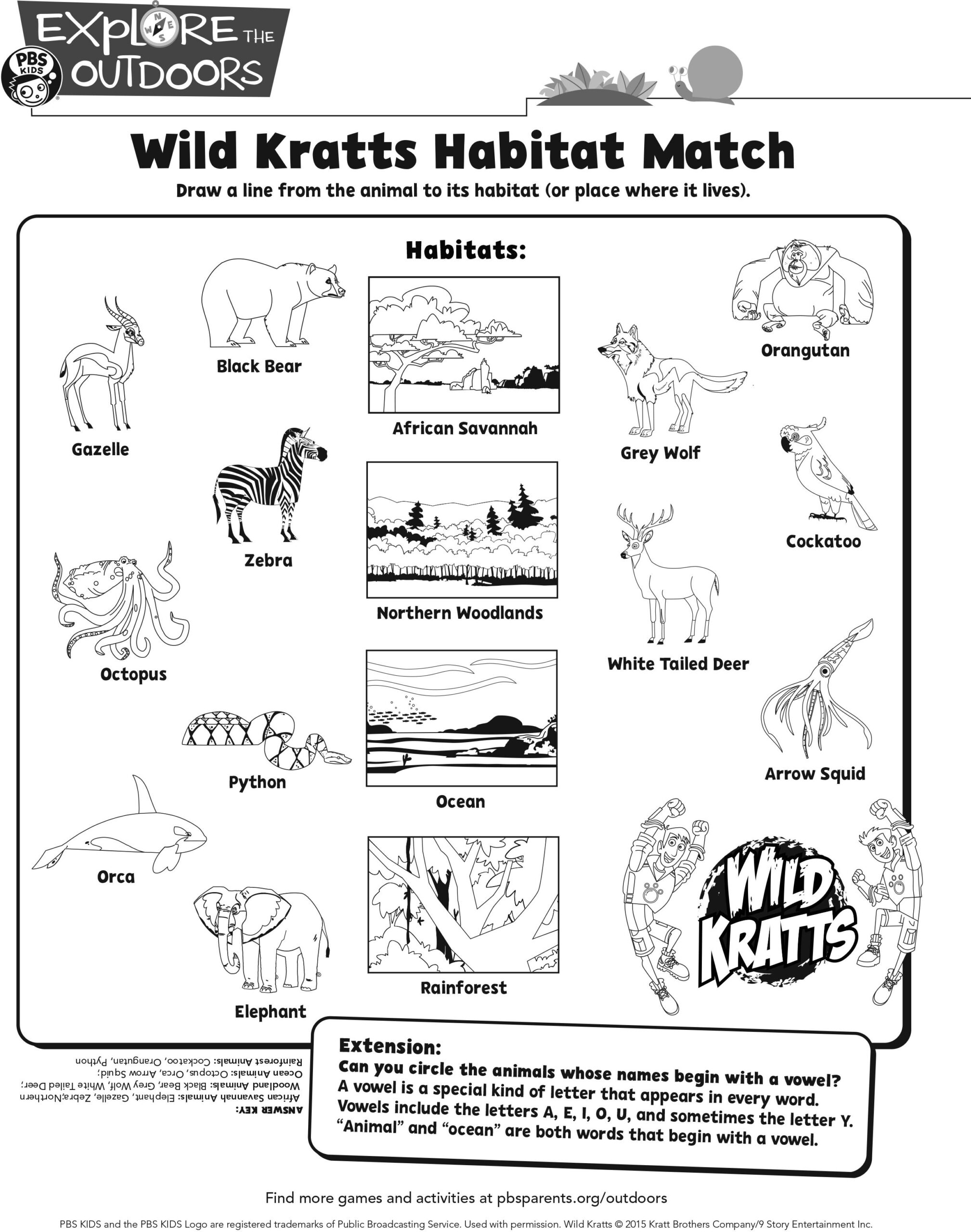 8 Activity Sheets Wild Kratts Ideas | Wild Kratts, Activity Sheets with regard to Wild Kratts Free Printables