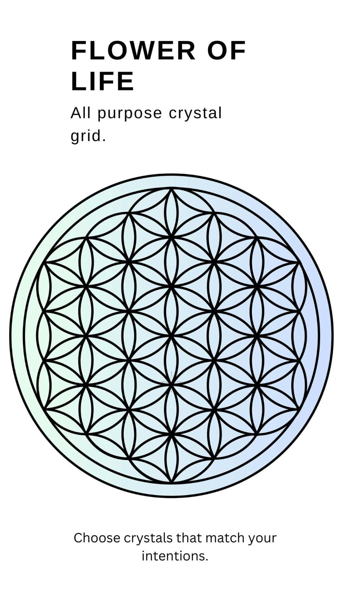 A Guide To Crystal Grids ~ With 4 Free Templates - The Daily Dish for Free Printable Crystal Grid For the Root Chakra