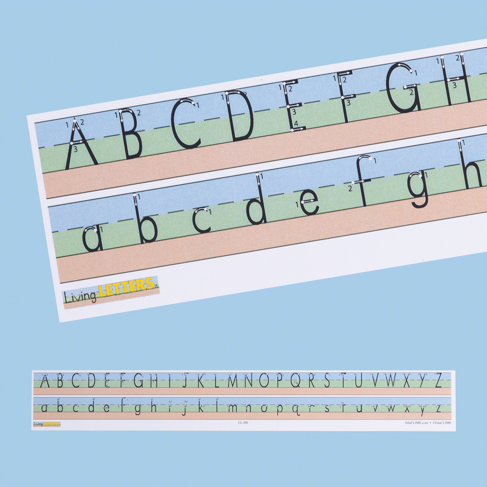 Alphabet Strips Printable - Printable Party Favors in Free Printable Alphabet Strip For Desk
