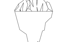 Anger Iceberg Worksheet within Free Printable Blank Anger Iceberg
