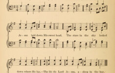 Away In A Manger — Hymnology Archive for Away In The Manger Lyrics Printable